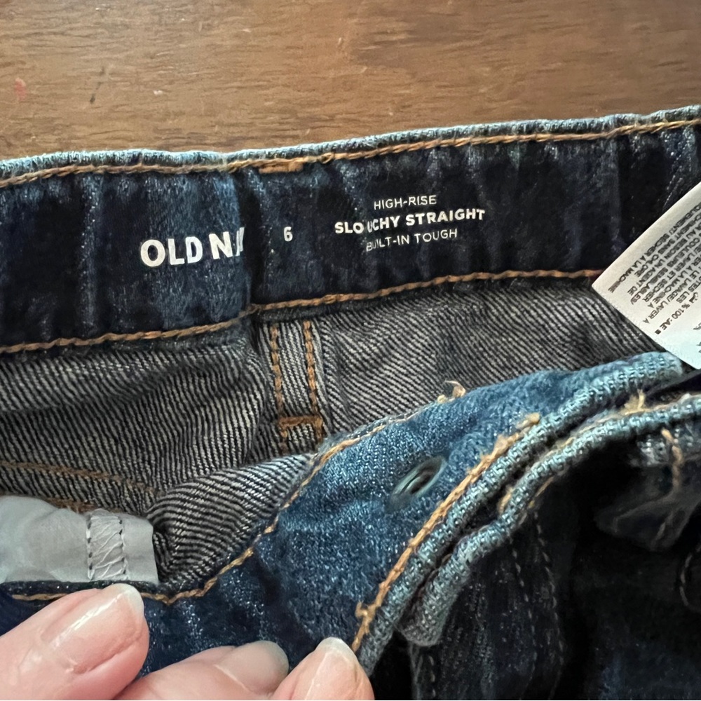 Old Navy girls jeans, size 6 - Picture 2 of 3